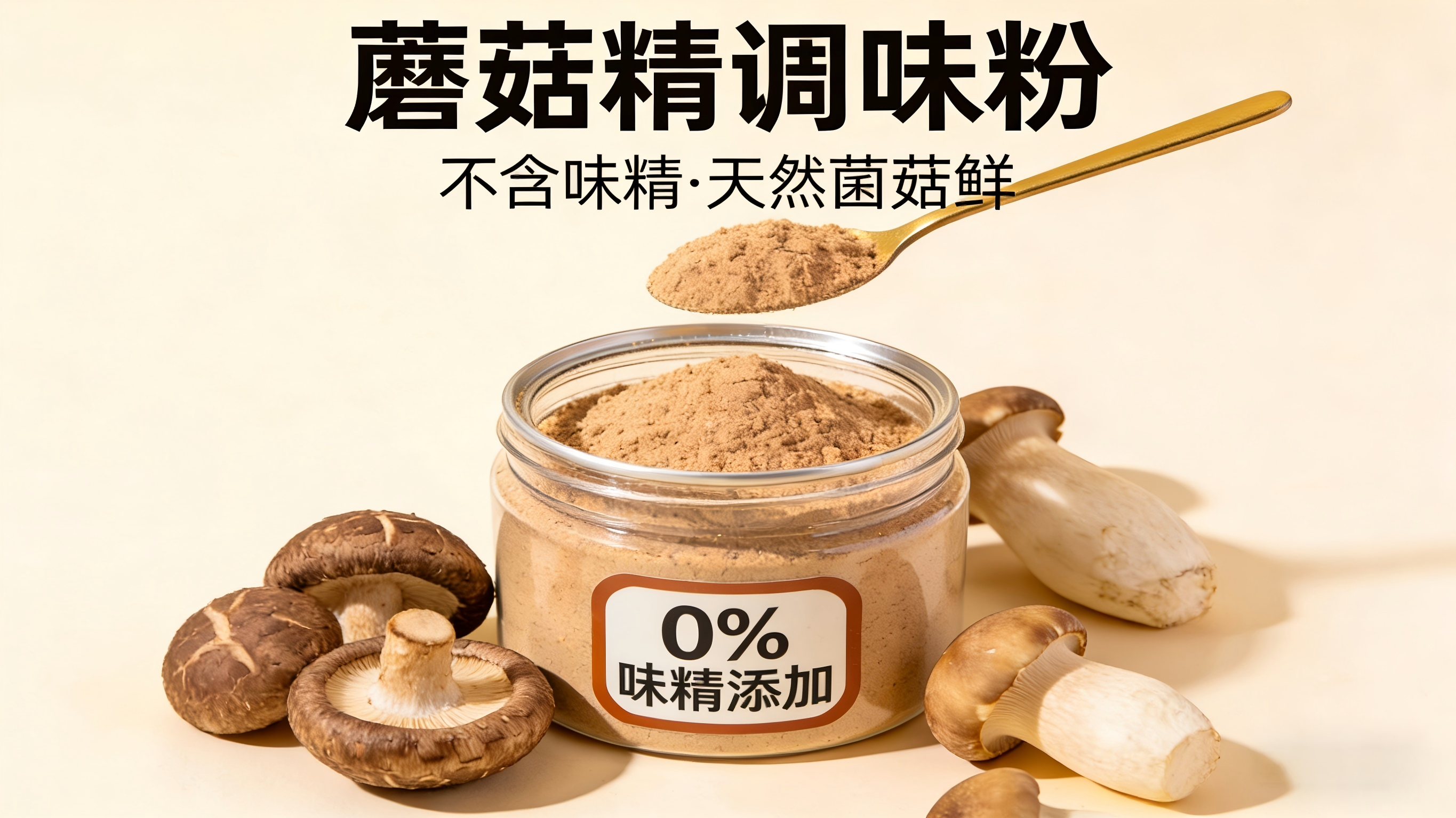 不含味精的蘑菇精調味粉 不含味精的蘑菇精調味粉